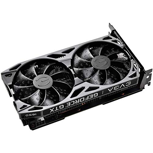 EVGA GeForce GTX 1650 SC Ultra Gaming, 04G-P4-1057-KR, 4GB GDDR5, Dual Fan, Metal Backplate