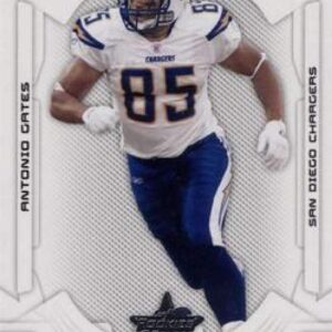 2008 Leaf Rookies and Stars #81 Antonio Gates Chargers NFL Football Card NM-MT