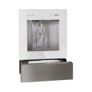 Elkay LBWD00WHC ezH2O Liv Built-in Filtered Water Dispenser, Non-refrigerated, Aspen White