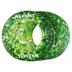waxness waxing protection collars 50 pack green fits most 14-16 ounces tins and pots
