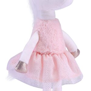 Laila and Lainey Plush Ballerina Unicorn - Soft Stuffed Animal for Girls