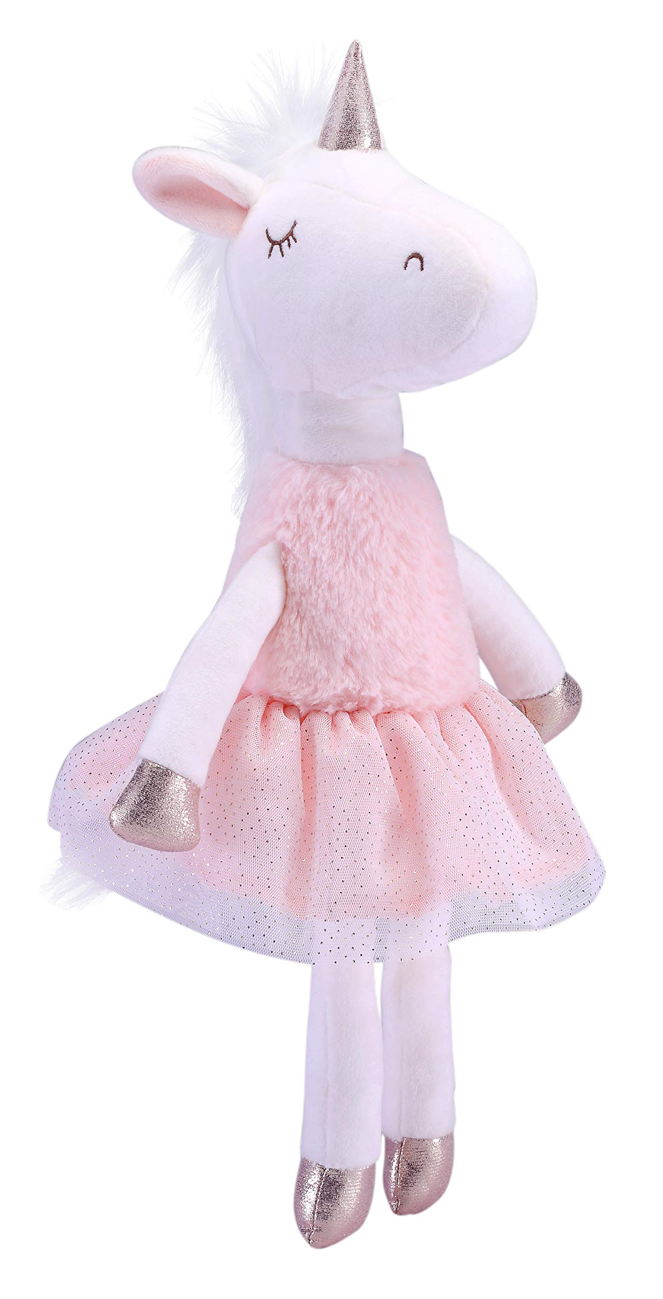 Laila and Lainey Plush Ballerina Unicorn - Soft Stuffed Animal for Girls