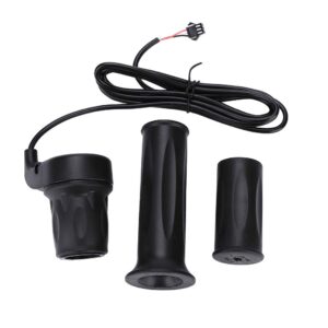 1 pair throttle handle and cable, 22.5mm speed throttle handle thumb throttle for electric bike scooter