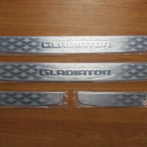 Jeep Gladiator Stainless Steel Door Sill Guards Mopar OEM