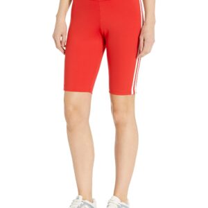 adidas Originals Women's Short Tights, lush red/White, XS