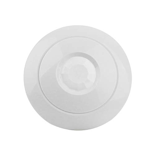 Indoor 360 Degree Ceiling Mounted Mini PIR Motion Detector Infrared Sensor Light Switch NC NO Output Options Intruder Alarm