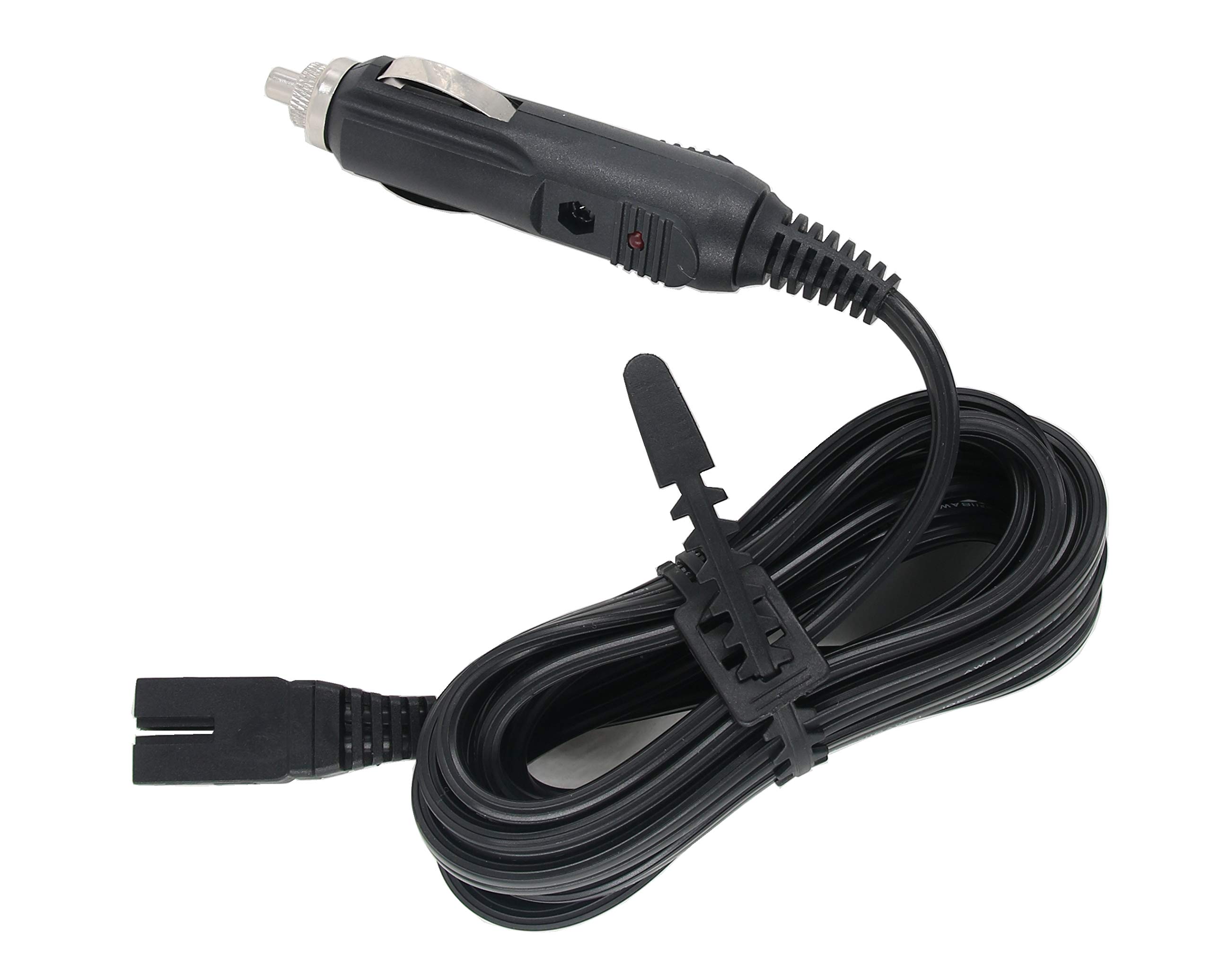 New 12V Car DC Power Cord Fit for Igloo Cool Chill, Igloo Kool Mate, Igloo Iceless TE Thermoelectric Cooler - Replacement Car Charger Power Adapter -Extra Long 8ft Cord