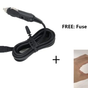 New 12V Car DC Power Cord Fit for Igloo Cool Chill, Igloo Kool Mate, Igloo Iceless TE Thermoelectric Cooler - Replacement Car Charger Power Adapter -Extra Long 8ft Cord