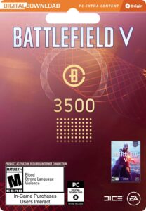 battlefield v - battlefield currency 3500 – pc origin [online game code]