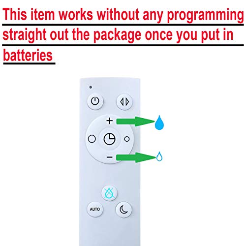 YING RAY B5-AM10 Replacement Remote Control for Dyson AM10 Humidifier