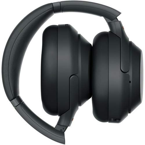 Sony WH-1000XM3 Wireless Noise-Canceling Over-Ear Headphones (Black) Bundle with USB Adapter and More