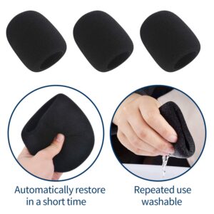 Microphone Cover - Foam Mic Covers Windscreen Suitable for Most Standard Handheld Microphone 6 PCS