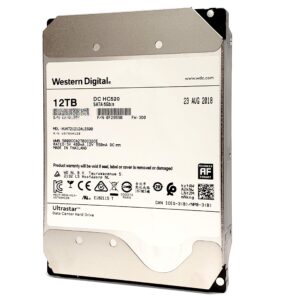 hgst 12tb ultrastar he12 0f29590 7200 rpm 256mb dc hc520 sata 3.5" 512e internal hard drive with new power disable feature