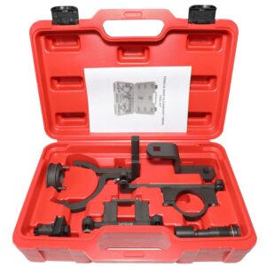 dptool camshaft timing tool kit for ford land rover explorer mustang ranger mercury mountaineer mazda 4.0l 4015cc sohc v6 8 pieces