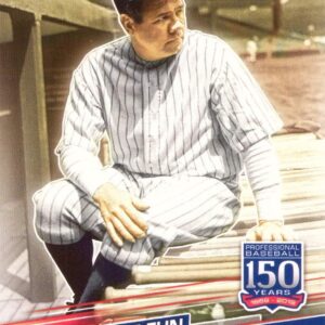 2019 Topps Opening Day 150 Years of Fun #YOF-5 Babe Ruth Yankees Baseball Card