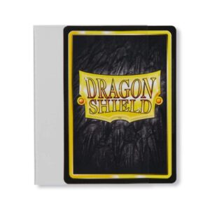 Dragon Shield Bundle: 5 Packs Perfect Fit Clear Standard Size Sideloader Sleeves - 500 Sleeves Total