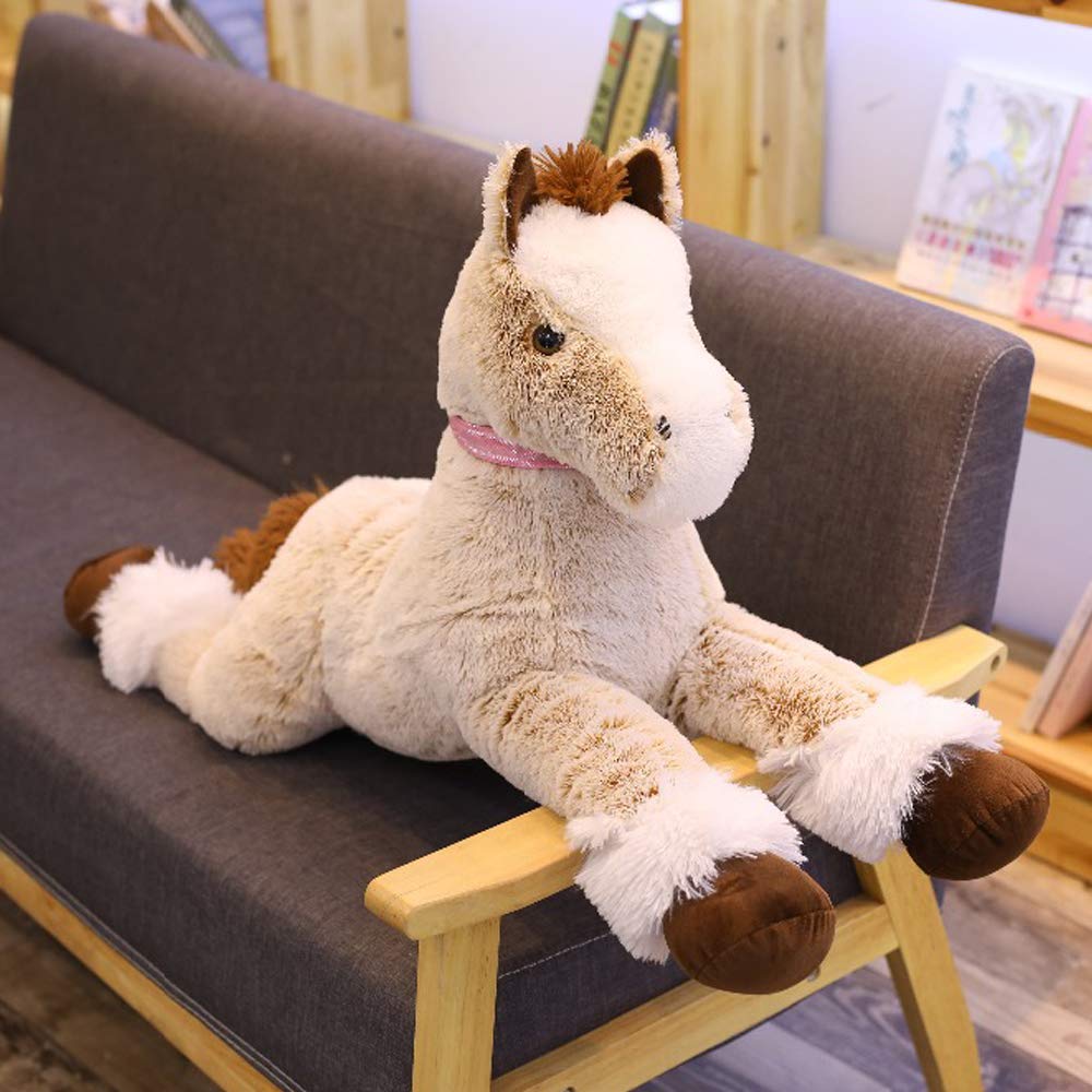 sofipal Large Horse Stuffed Animal Plush Toy,Giant Pony Unicorn Plush Doll Gifts for Kids,Valentines,Christmas 35.4"