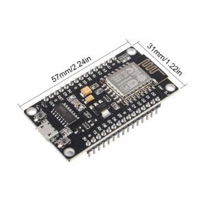 6pcs ESP8266 NodeMCU LUA CH340 ESP-12E WiFi Internet Development Board 4M Flash Serial Wireless Module for Arduino IDE/Micropython New Version