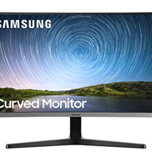 SAMSUNG 27-Inch CR50 Frameless Curved Gaming Monitor (LC27R500FHNXZA) – 60Hz Refresh, Computer Monitor, 1920 x 1080p Resolution, 4ms Response, FreeSync, HDMI,Black