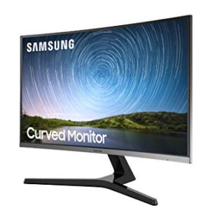 SAMSUNG 27-Inch CR50 Frameless Curved Gaming Monitor (LC27R500FHNXZA) – 60Hz Refresh, Computer Monitor, 1920 x 1080p Resolution, 4ms Response, FreeSync, HDMI,Black