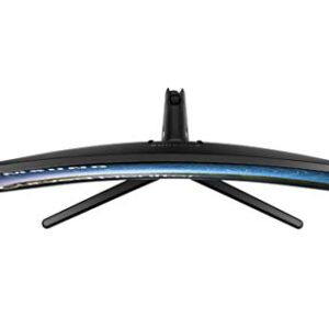 SAMSUNG 27-Inch CR50 Frameless Curved Gaming Monitor (LC27R500FHNXZA) – 60Hz Refresh, Computer Monitor, 1920 x 1080p Resolution, 4ms Response, FreeSync, HDMI,Black