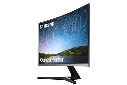 SAMSUNG 27-Inch CR50 Frameless Curved Gaming Monitor (LC27R500FHNXZA) – 60Hz Refresh, Computer Monitor, 1920 x 1080p Resolution, 4ms Response, FreeSync, HDMI,Black