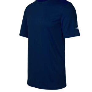 Mizuno Tee, Navy, Large