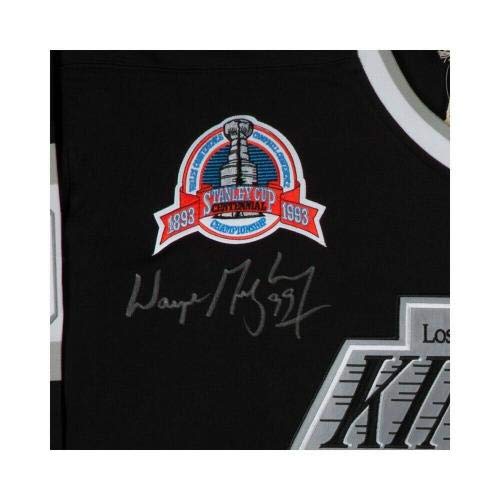 Sports Memorabilia Wayne Gretzky Signed Autographed 1992-93 Mitchell & Ness Jersey Kings Black UDA - NHL