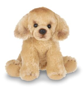 bearington lil' goldie the golden retriever stuffed animal, 6.5 inch stuffed dog