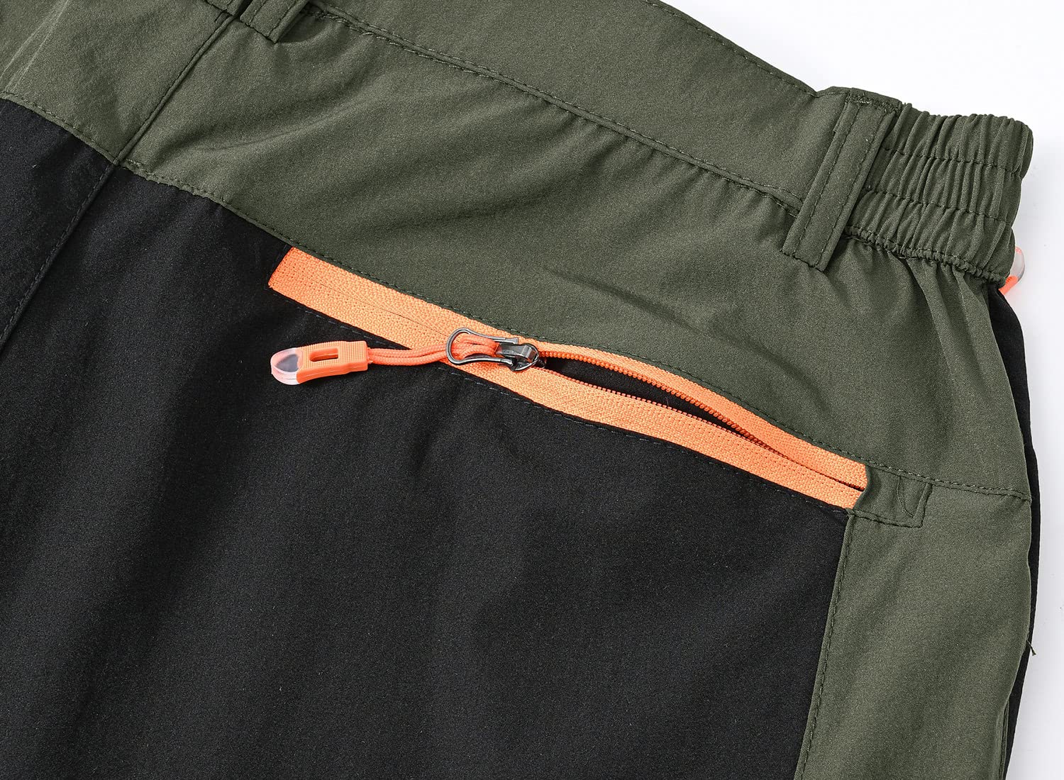 TBMPOY Men's Hiking Work Cargo Pants Lightweight Waterproof Quick Dry Outdoor Mountain Pant Fishing Camping Green 36