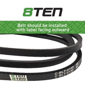 8TEN Drive Belt for Ariens 21546076 AYP Husqvarna 936038 936039 YTH 20K46 LT 125 TC 130