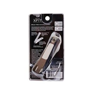Kai About Body Xfit Break-Free Super Nail Clippers; 1 Double-Curved Nail Clipper; Nail Clippers for Men, Toenail & Fingernail Clippers with Super Strong Blades for Thick Nails