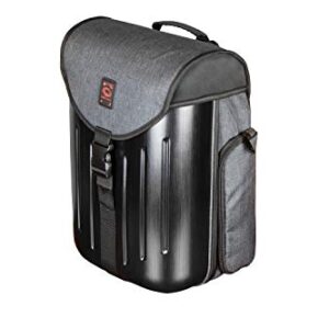 Battle Pack Hard Shell DJ Backpack -Charcoal Black