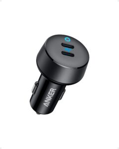anker usb c car charger, 36w 2-port poweriq 3.0 type c car adapter, powerdrive iii duo with power delivery for iphone12/12 pro / 11/11 pro /11 pro max/xr/xs/max/x, galaxy, pixel, ipad pro and more
