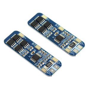 dgzzi 2pcs 3s 12v 18650 10a bms charger module li-ion lithium battery protection board circuit board 10.8v 11.1v 12.6v