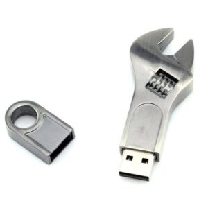 Aretop Flash Drive Fun 64GB, Cool USB2.0 Cute Cartoon Miniature Spanner Shape USB Memory Stick Cute Pendrive 64GB Thumb Drive USB Jump Drive Business Gift Halloween Present