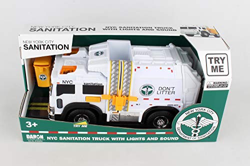 Daron NYC Sanitation Truck with Lights & Sounds 2019 New