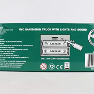 Daron NYC Sanitation Truck with Lights & Sounds 2019 New