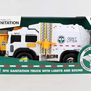 Daron NYC Sanitation Truck with Lights & Sounds 2019 New