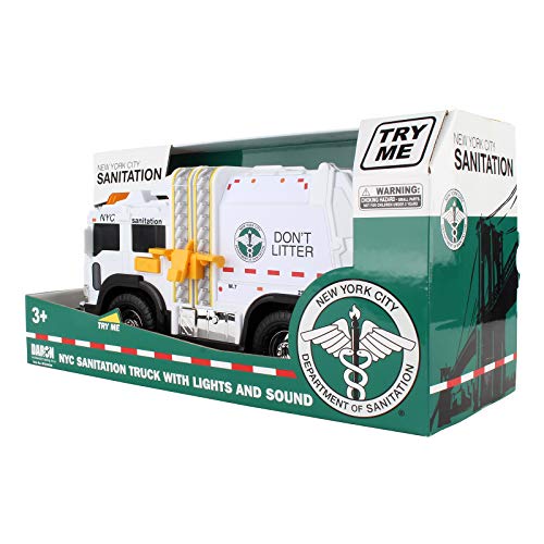 Daron NYC Sanitation Truck with Lights & Sounds 2019 New