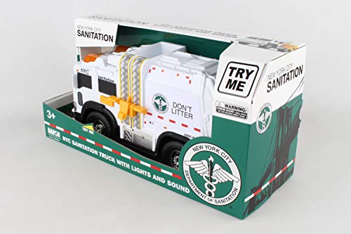 Daron NYC Sanitation Truck with Lights & Sounds 2019 New