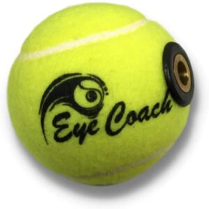 billie jean king's eye coach replacement tennis ball for tennis practice trainer