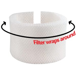 LifeSupplyUSA Humidifier Filter Replacement Compatible with MAF1 Emerson MA-0950, Essick Air MAF-1, Kenmore 14906, Moistair MA1200