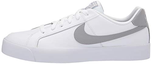 Nike Men's Court Royale AC Sneaker, White/Light Smoke Grey, 12 Regular US