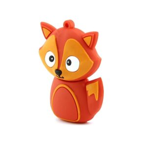 WooTeck 64GB Novelty Animal Red Fox USB Flash Drive