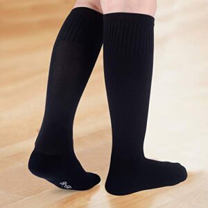 Raigoo Soccer Softball Baseball Football Socks for Youth Kids Boys and Girls Ages 4 to 16 Knee High Sport Athletic Socks