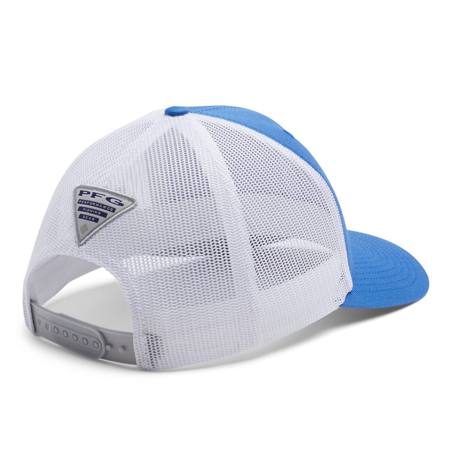 Columbia Unisex PFG Mesh Snap Back Ball Cap, Vivid Blue/Marlin, One Size