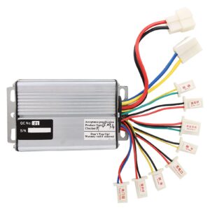 36v 48V 1000W Motor Brushed Speed Controller with Locking Throttle Grip & Power Display for E-Bike(48V 1000W)