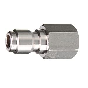 Tool Daily Pressure Washer Coupler, Quick Connect Plug, 1/4 Inch Female NPT Fitting, 5000 PSI, 2-Pack