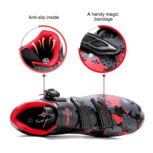 Santic Cycling Shoes Unisex Bike Shoes Look Delta Cycling Shoes Suitable for Men & Women Cycling Exercise